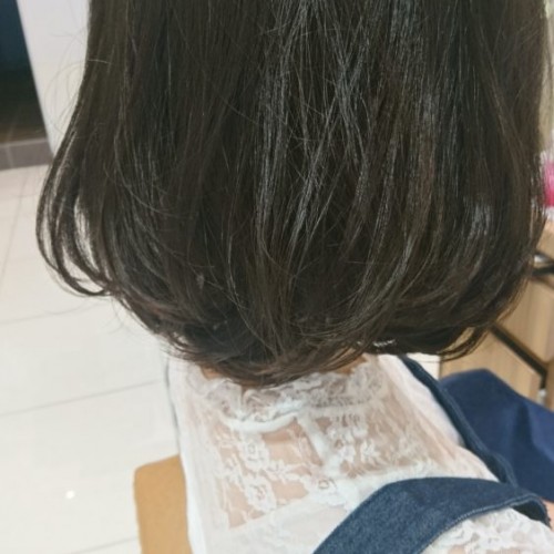お手入れ簡単ボブ