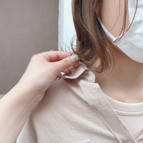 マスクしてても気分も顔周りもトーンアップ????♀️????