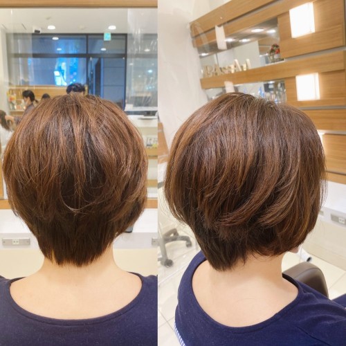 夏のショートヘア!