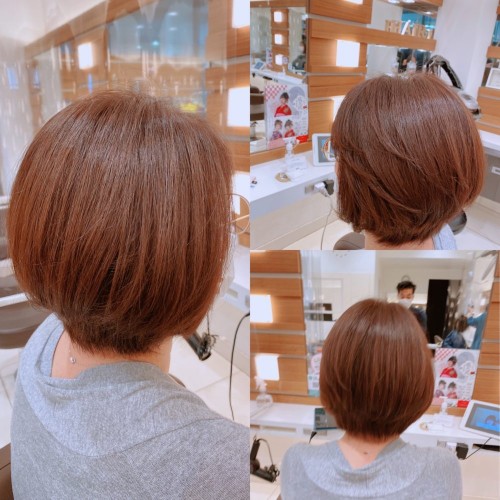 秋のショートヘアー!^_^!
