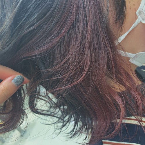 おしゃんインナーカラー????