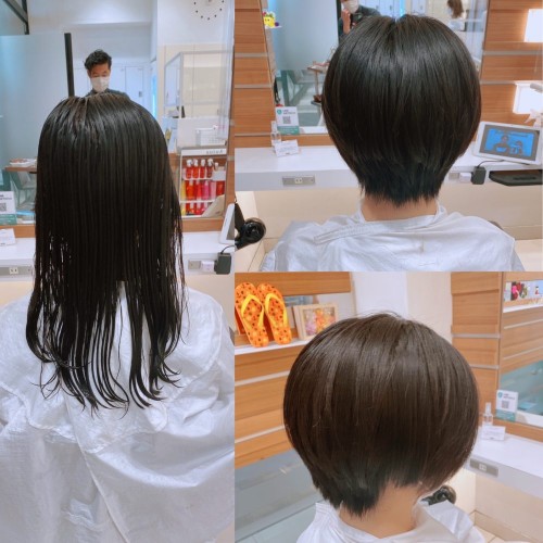 バッサリ!イメージチェンジ!