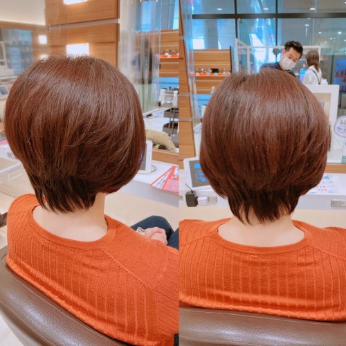 冬はショーヘアー!