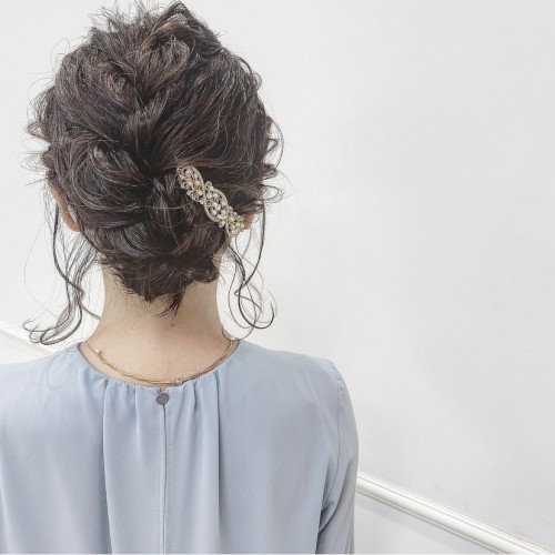 お呼ばれhair set????♀️????