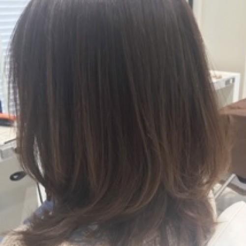 人気の透明感カラー フォギーグレージュ