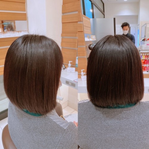 髪質改善カラー!