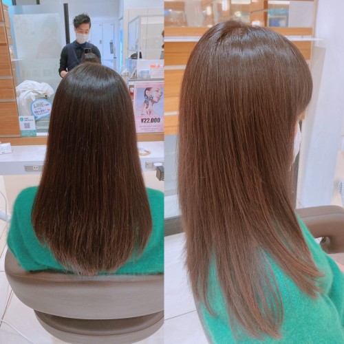 髪質改善トリートメント。