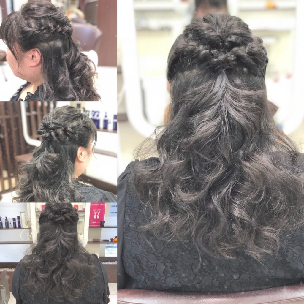 結婚式ヘアアレンジ