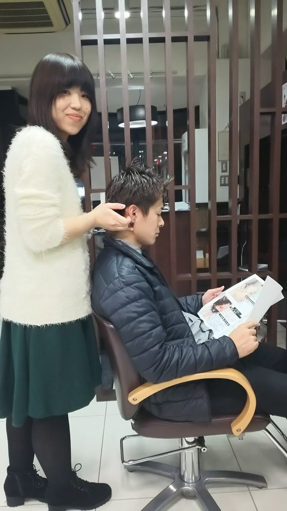 スパ練習中