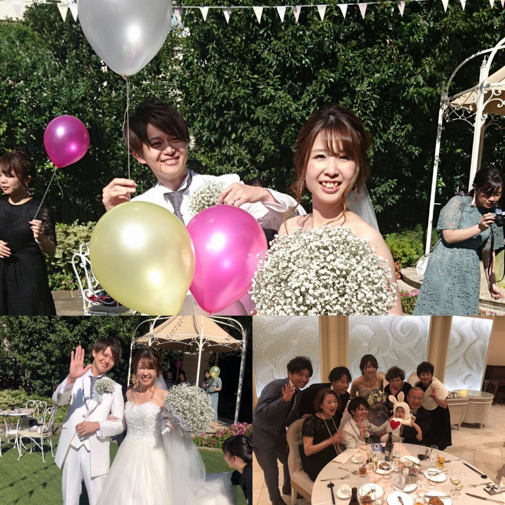 結婚式！^_^！