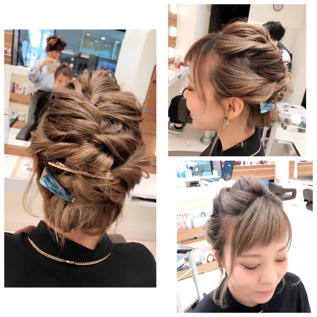 ヘアセット🌸