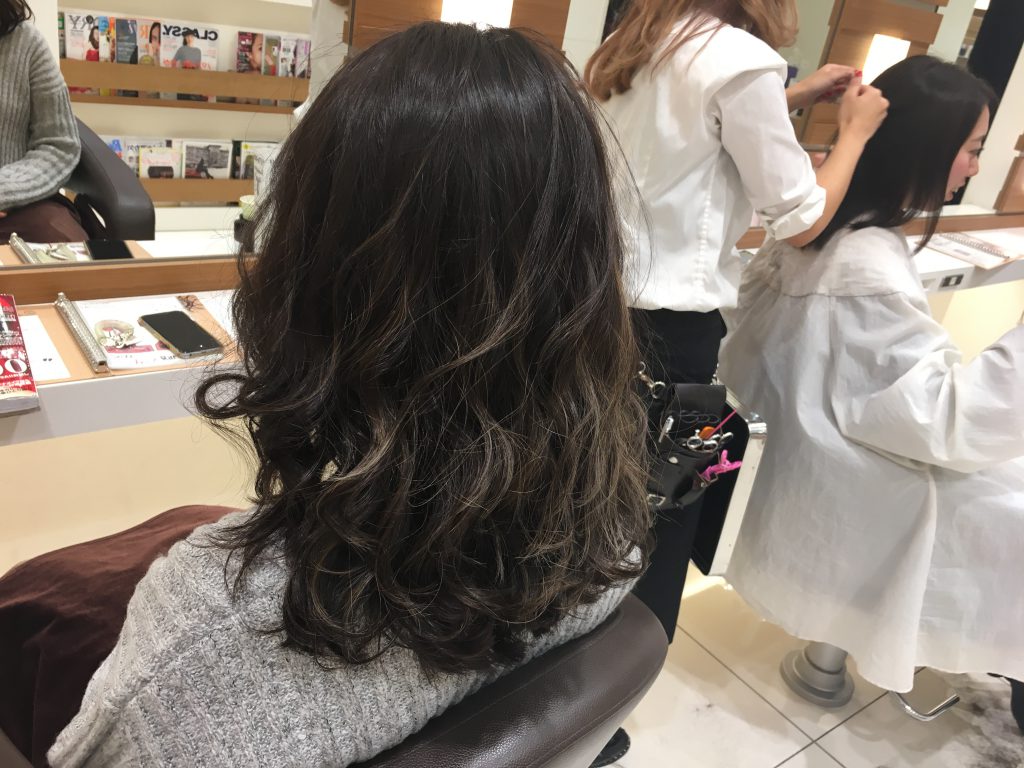 お客様ヘアー