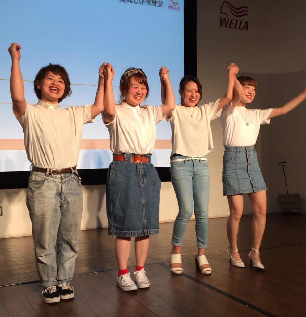 休日はウエラアシスタントヘアショー見学へ♪