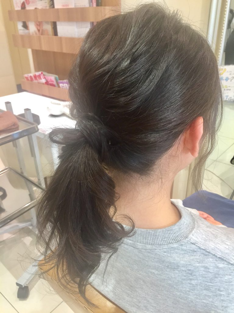 就活ヘアの巻