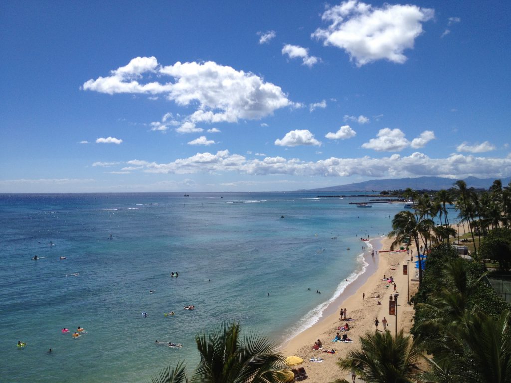 ハワイに行きたい….