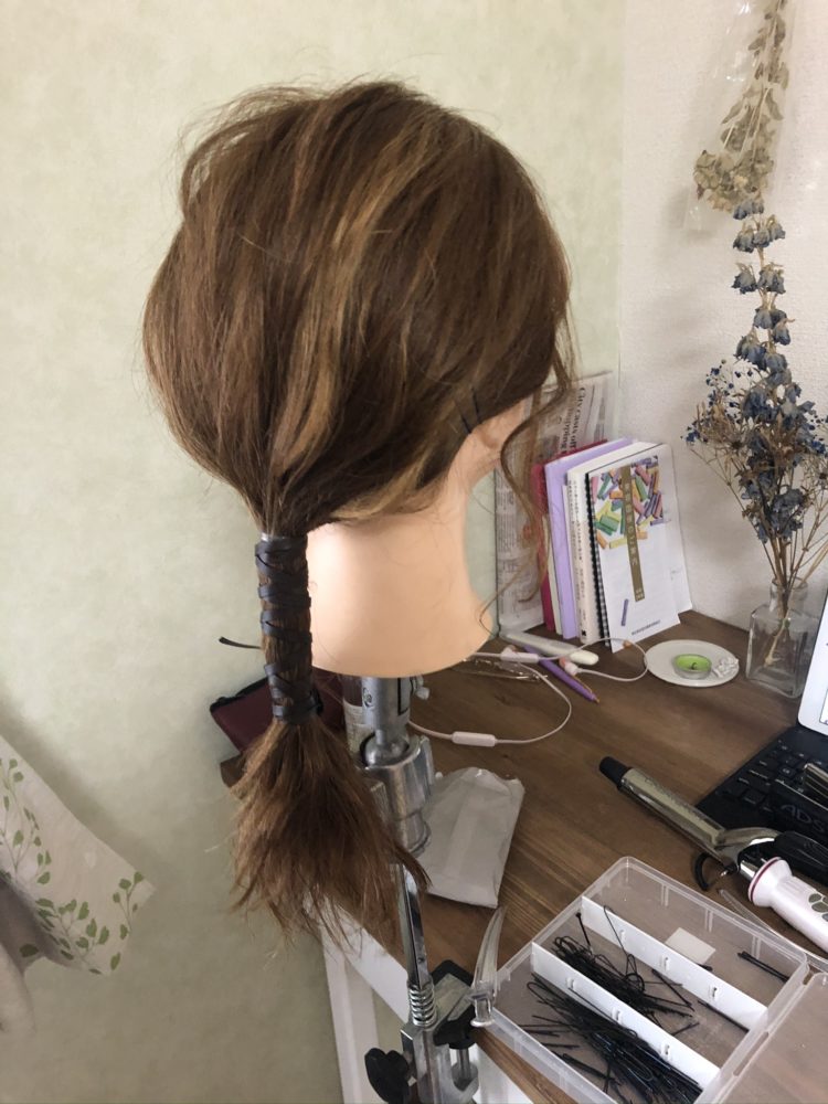 お家でできる簡単ヘアアレンジ