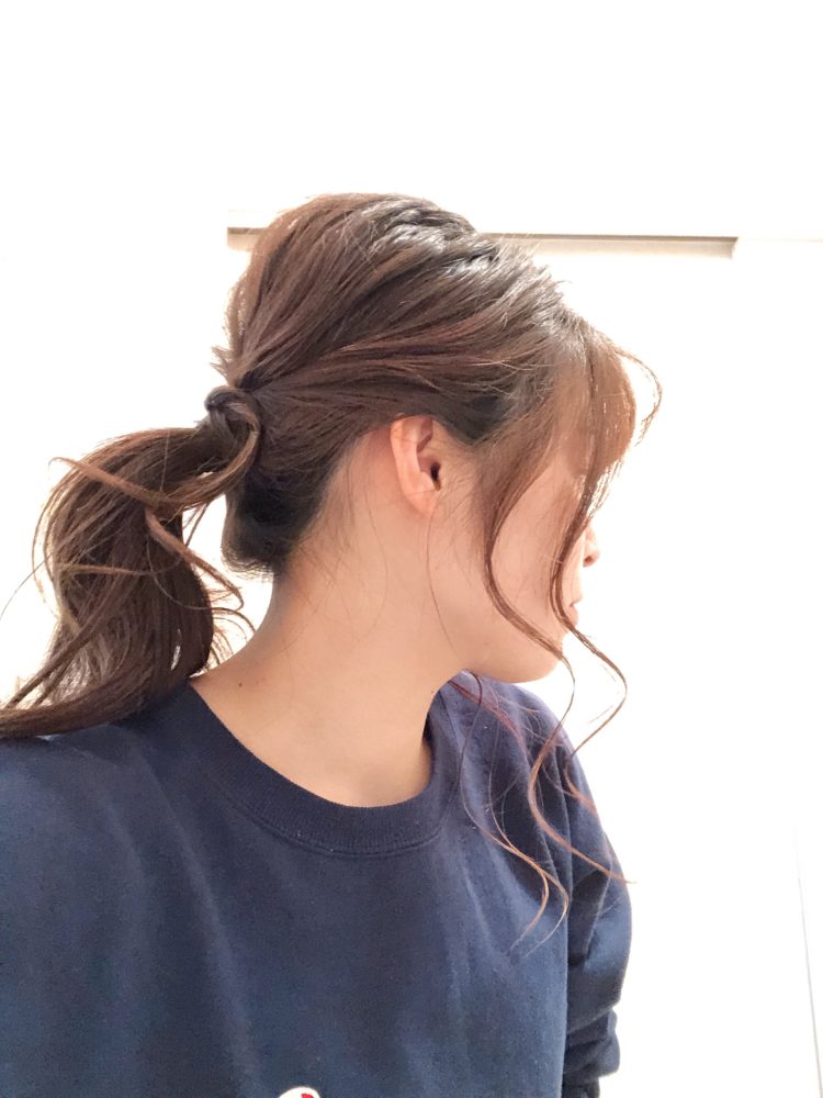 簡単セルフヘアアレンジ