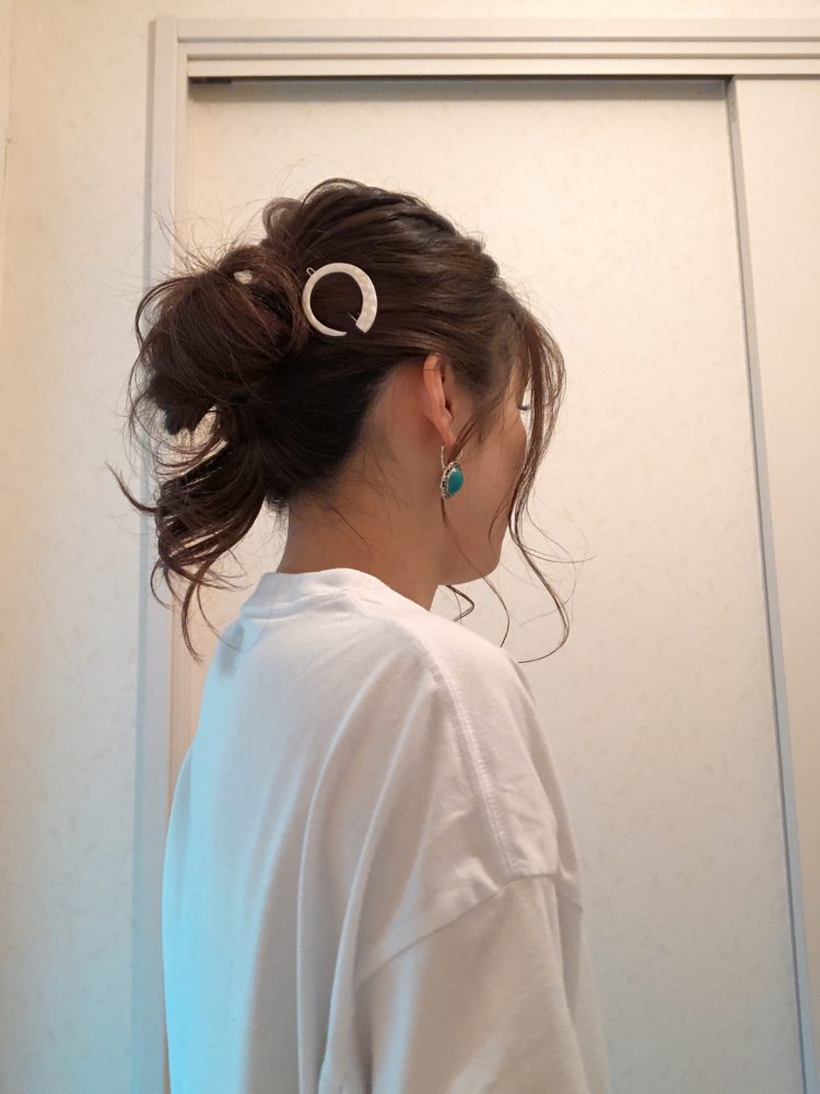 簡単セルフヘアアレンジ