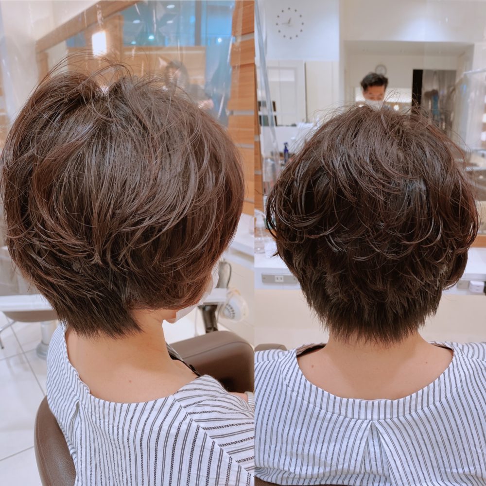 ショートヘアー＆パーマ！